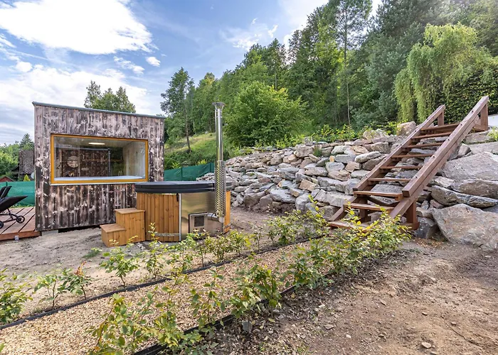 別荘 New Glamping House In Giant Mountains *